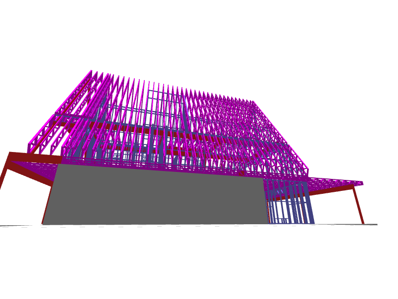 Aspen Blue Ridge A-Frame (2026-01-05) — Interactive BIM Viewer | Frame ...